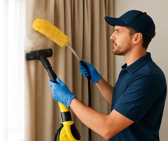 Trusted blind cleaning technician Matty Curtain Cleaning bella-vista-nsw QLD