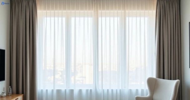 Restored vibrant drapes in bella-vista-nsw QLD after Matty Curtain Cleaning